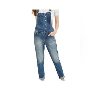 Life in Progress Denim Overalls, Women’s Medium